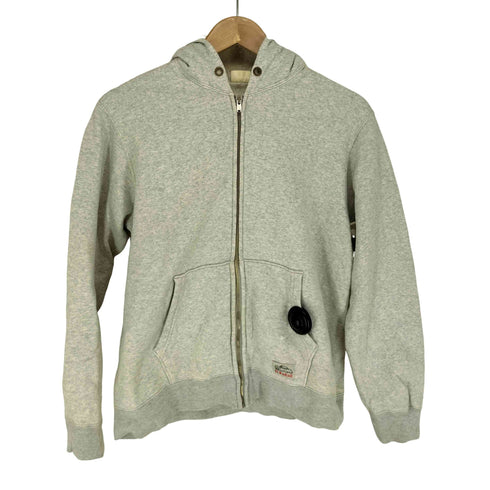 ラディアル RADIALL 14AW PUSH ZIP PARKA バックプリントジップパーカー メンズ  S